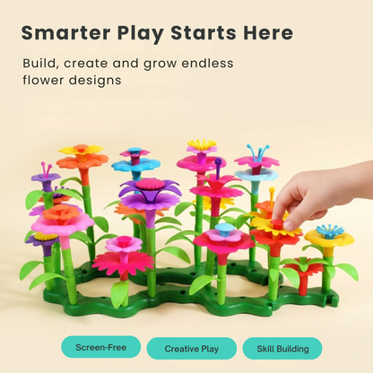 Build & Grow Flower Garden, Creative Kids Play