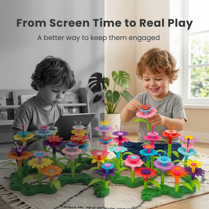 Build & Grow Flower Garden, Creative Kids Play