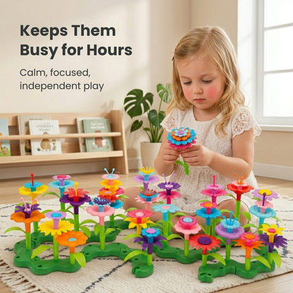 Build & Grow Flower Garden, Creative Kids Play