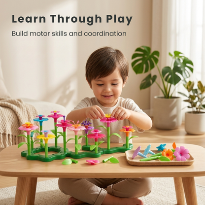 Build & Grow Flower Garden, Creative Kids Play