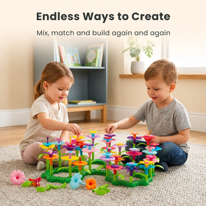 Build & Grow Flower Garden, Creative Kids Play