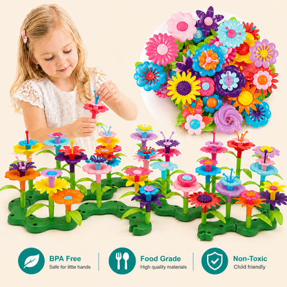 Build & Grow Flower Garden, Creative Kids Play